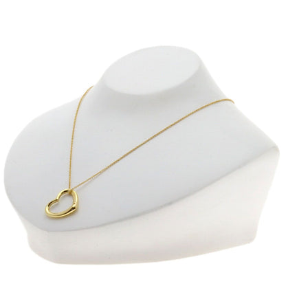 Tiffany & Co Open Heart Necklace 18k Yellow Gold — view 4
