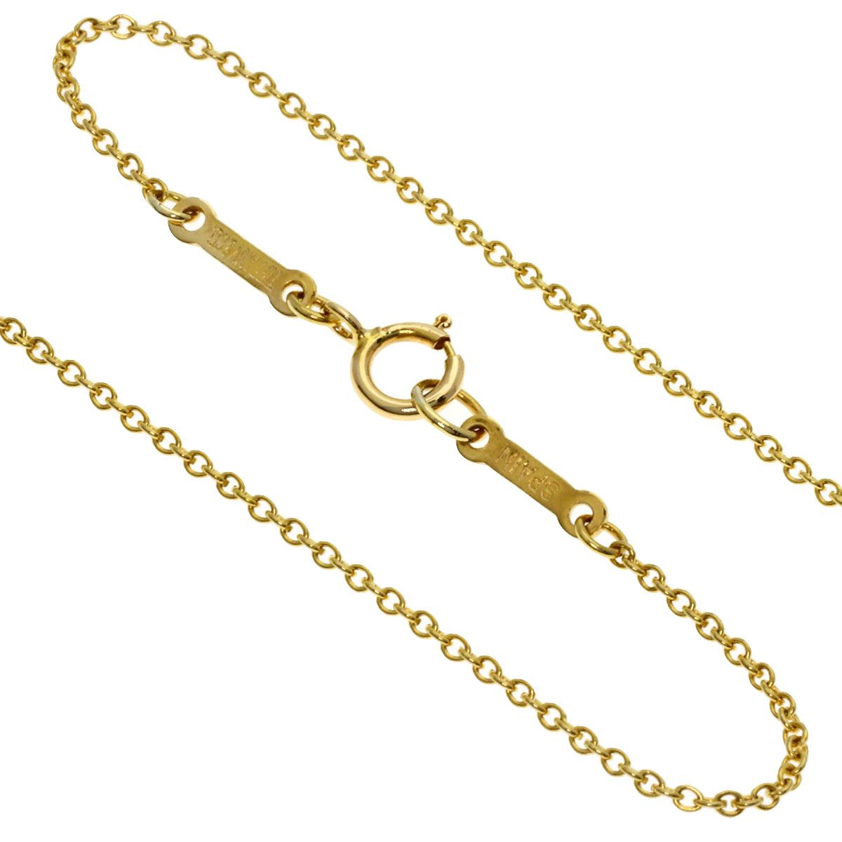 Tiffany & Co Open Heart Necklace 18k Yellow Gold — view 3