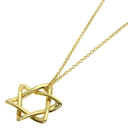 Tiffany & Co Star of David Necklace 18k Yellow Gold
