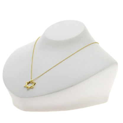 Tiffany & Co Star of David Necklace 18k Yellow Gold — view 4