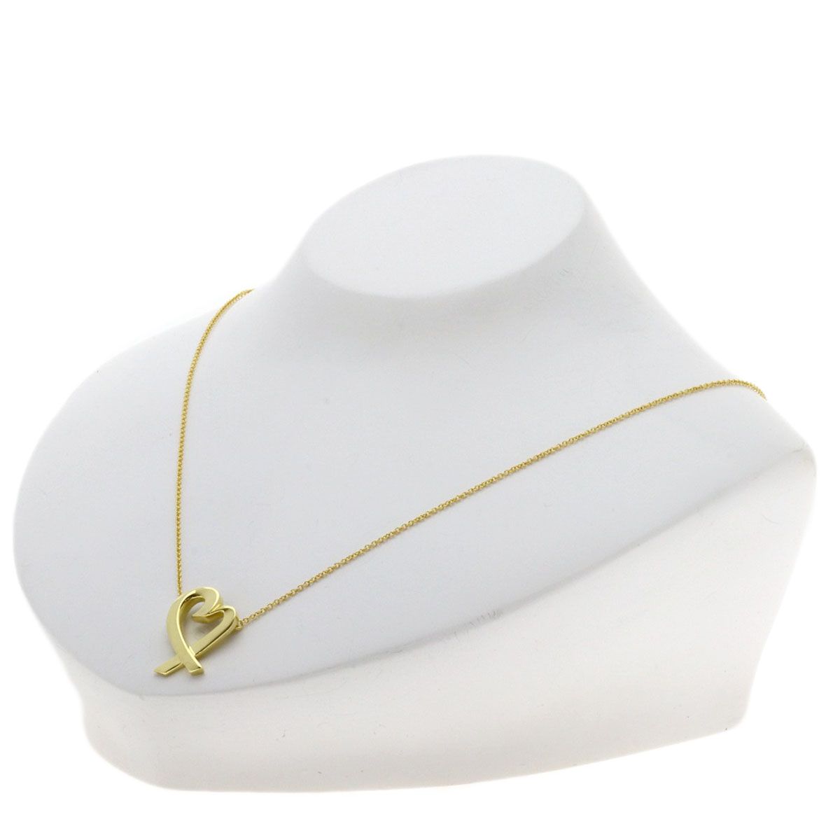 Tiffany & Co Loving Heart Necklace 18k Yellow Gold — view 4