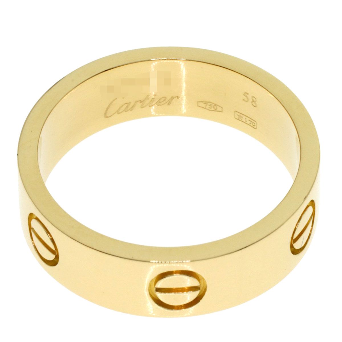 Cartier Love Ring 58 18k Yellow Gold — view 4