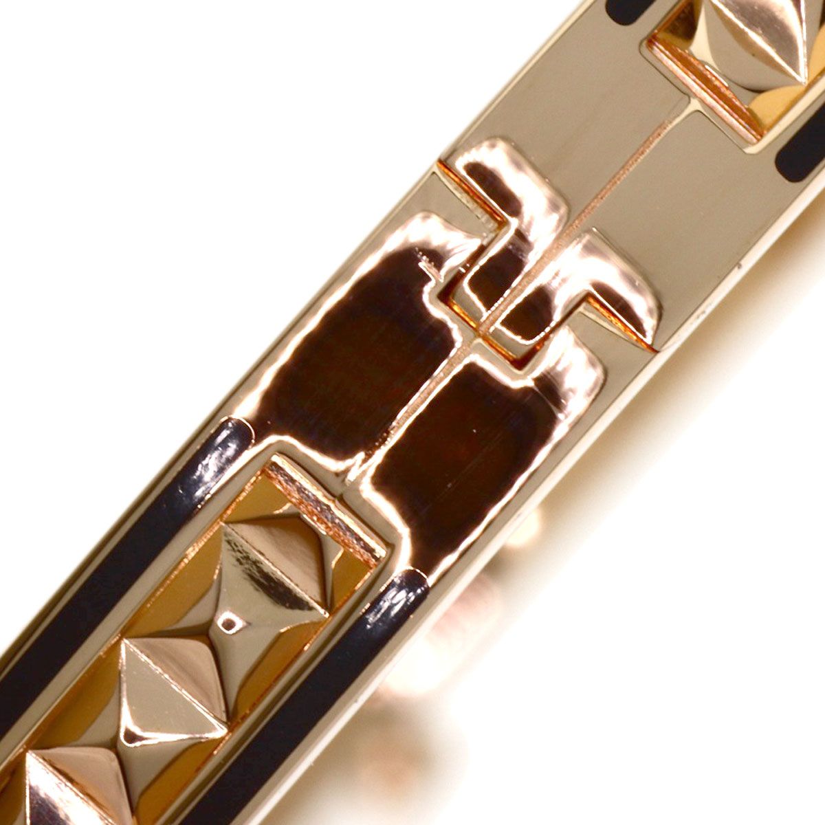 Bvlgari B-zero One Rock Spiral XL Bracelet 18k Pink Gold — view 7