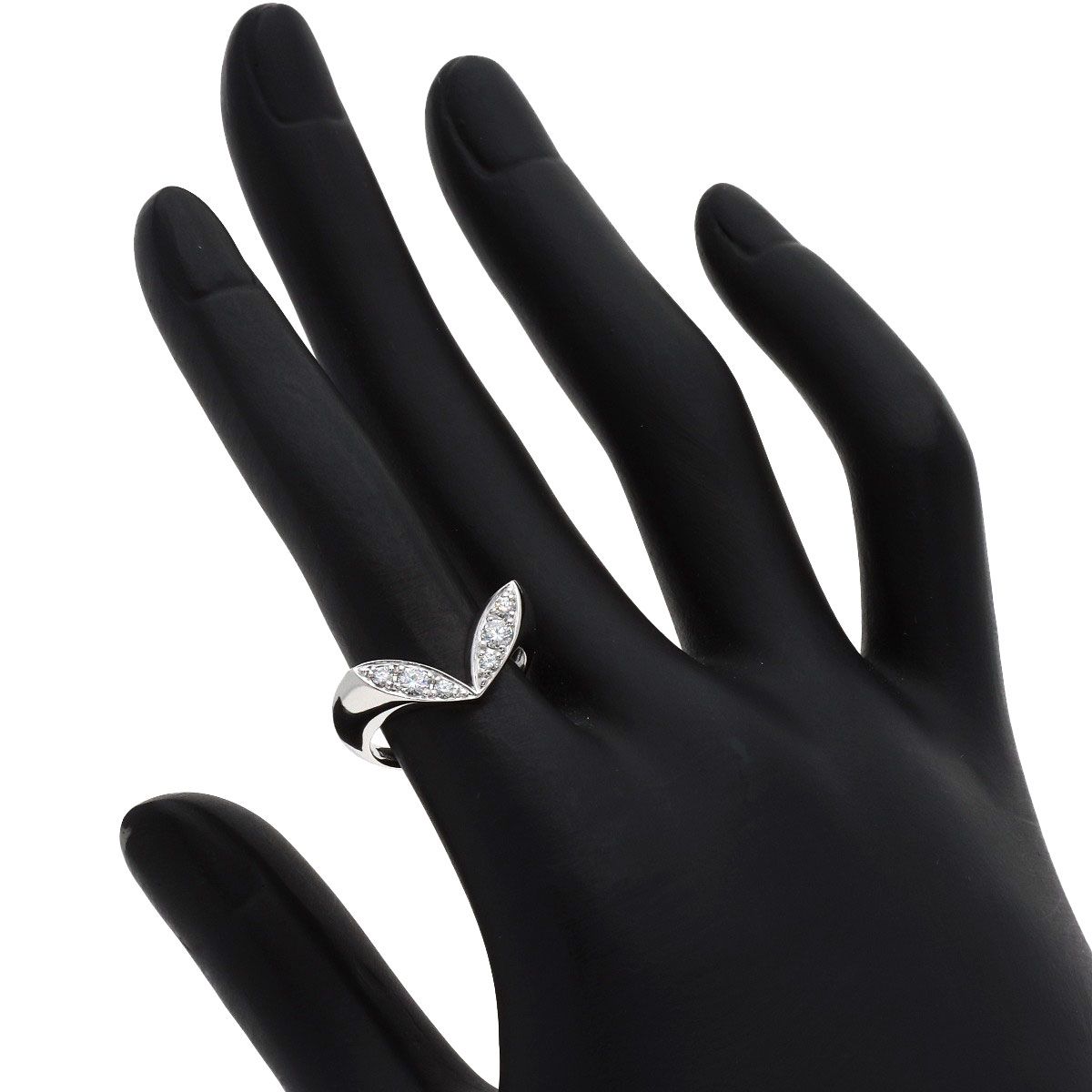 Dior Diamond Ring Silver — view 7