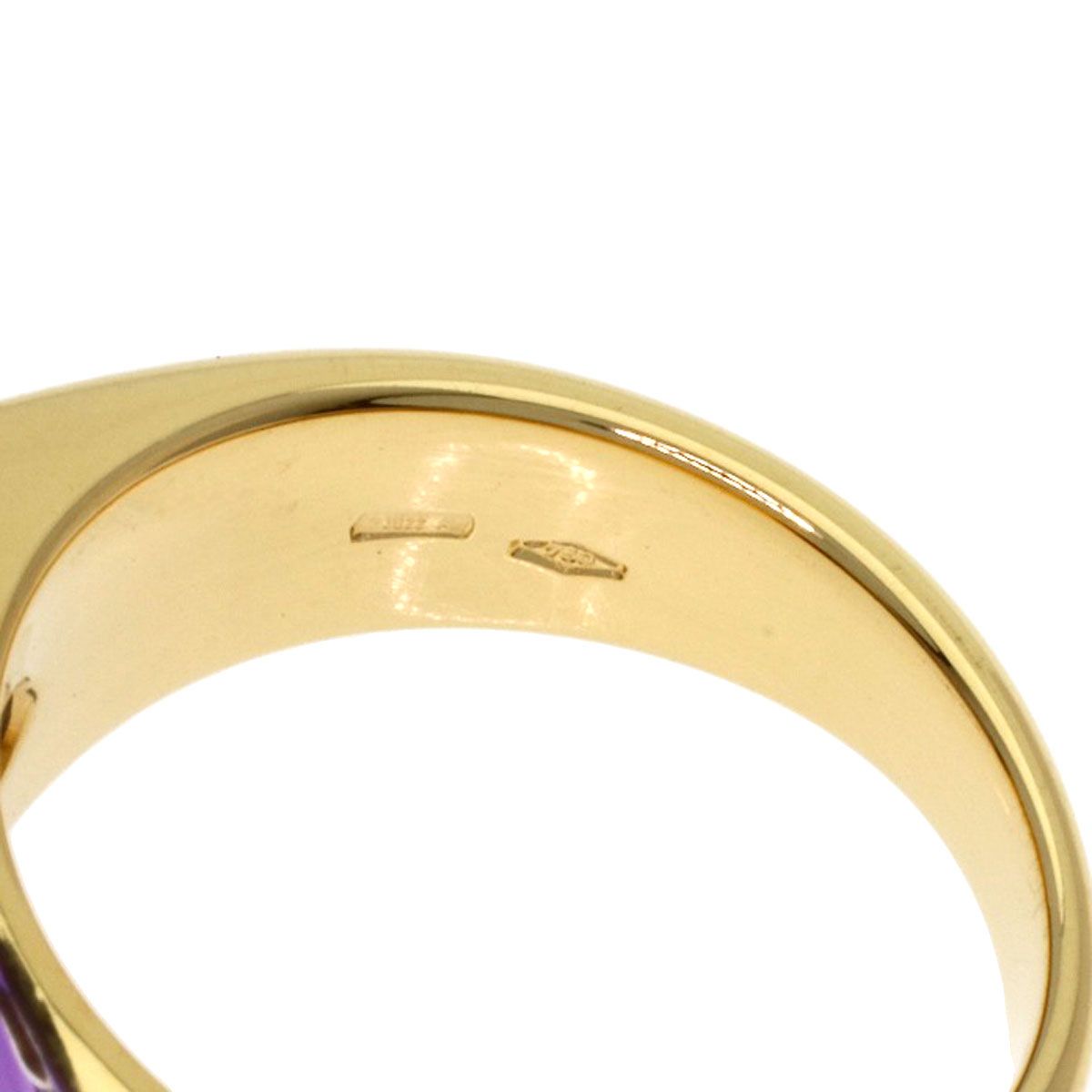 Bvlgari Tron Amethyst Ring 18k Yellow Gold — view 5