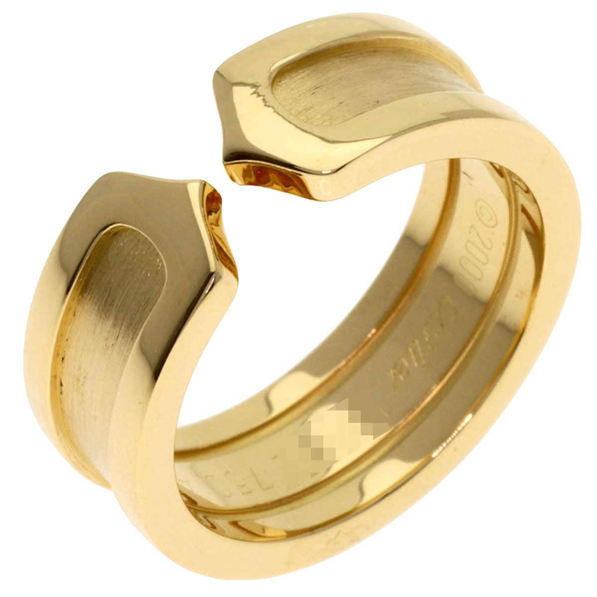 Cartier C2 48 Ring 18k Yellow Gold — view 2
