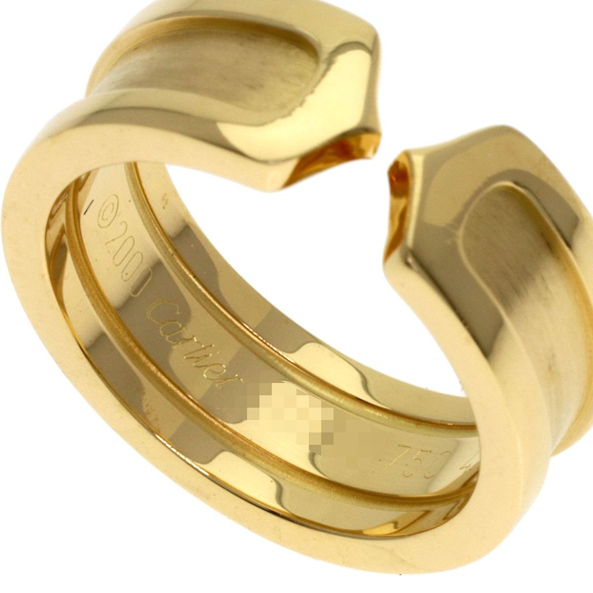 Cartier C2 48 Ring 18k Yellow Gold — view 5