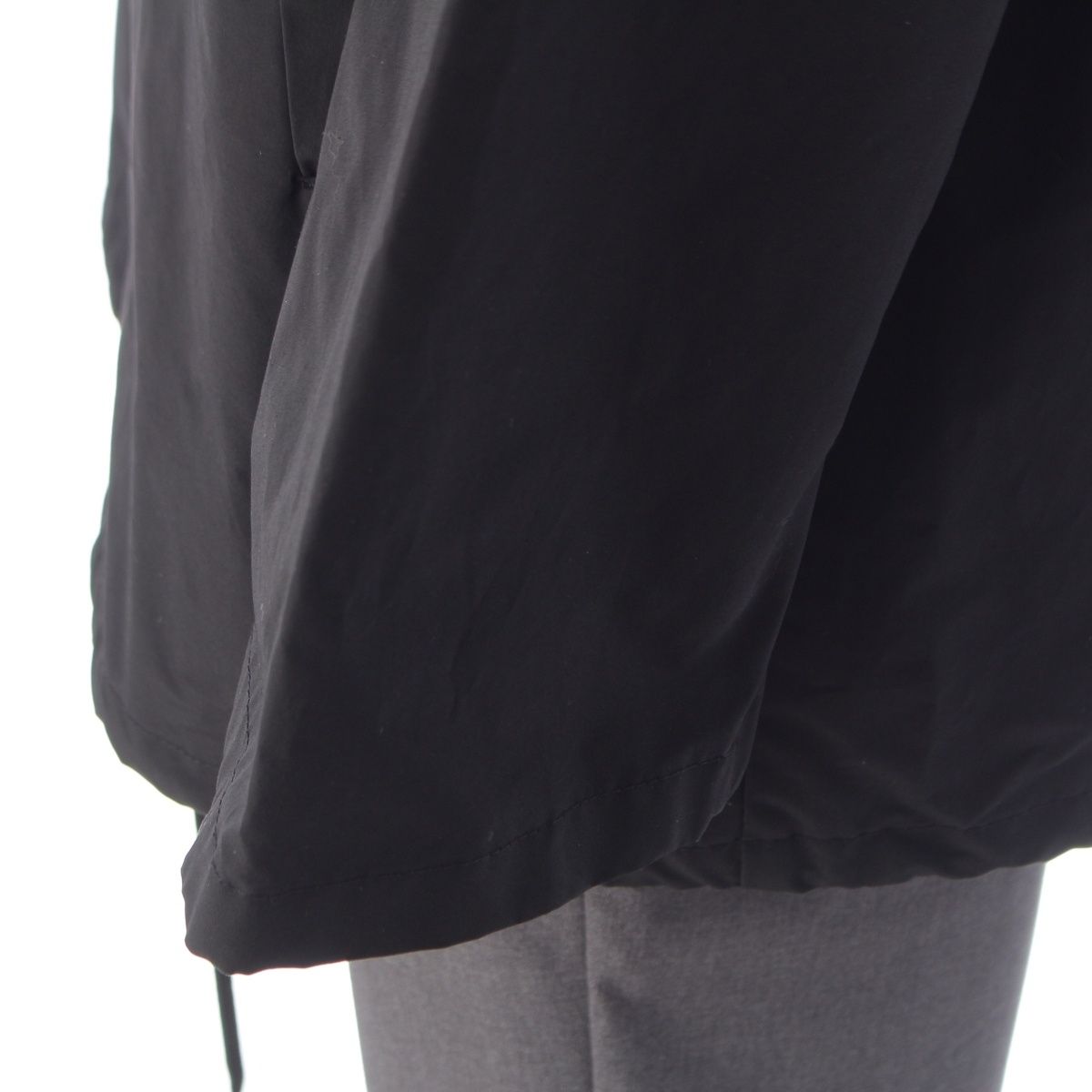 Prada Cotton Polyester Triangle Logo Jacket Black — view 7