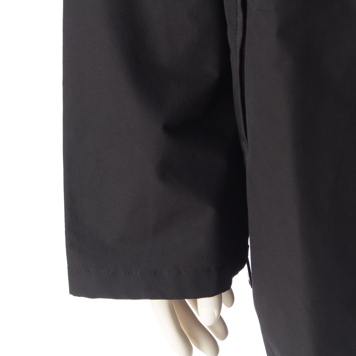 Prada Cotton Polyester Triangle Logo Jacket Black — view 6