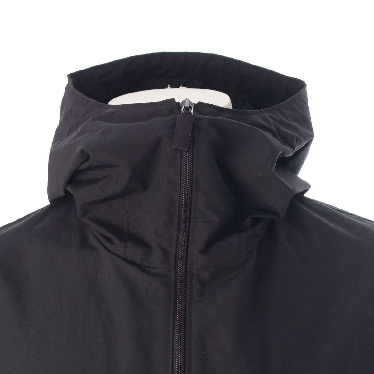 Prada Cotton Polyester Triangle Logo Jacket Black — view 5
