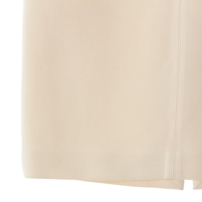 Hermes Wool Chaine D'ancre Zip Tight Skirt Ivory 34 — view 5