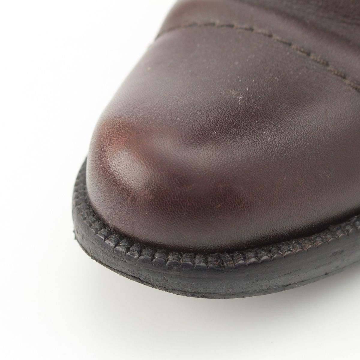 Louis Vuitton Leather Long Boots Brown — view 7