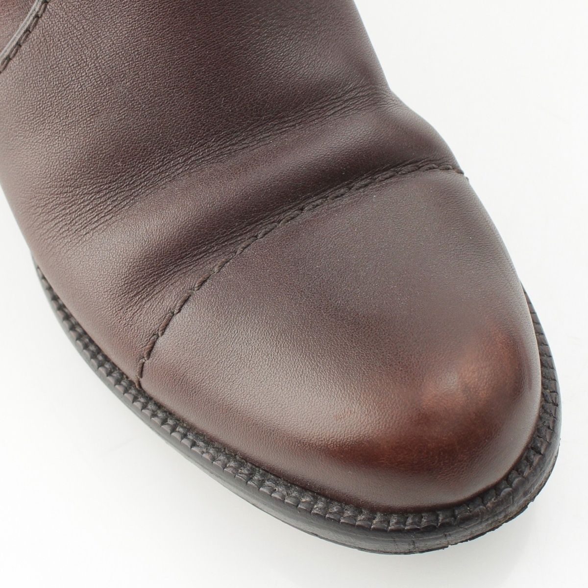 Louis Vuitton Leather Long Boots Brown — view 6