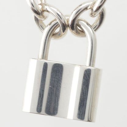 Tiffany & Co 925 Cadena Lock Chain Necklace Silver — view 5