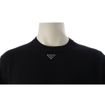 Prada Triangle Plate Logo Waffle Top Black XL — view 5