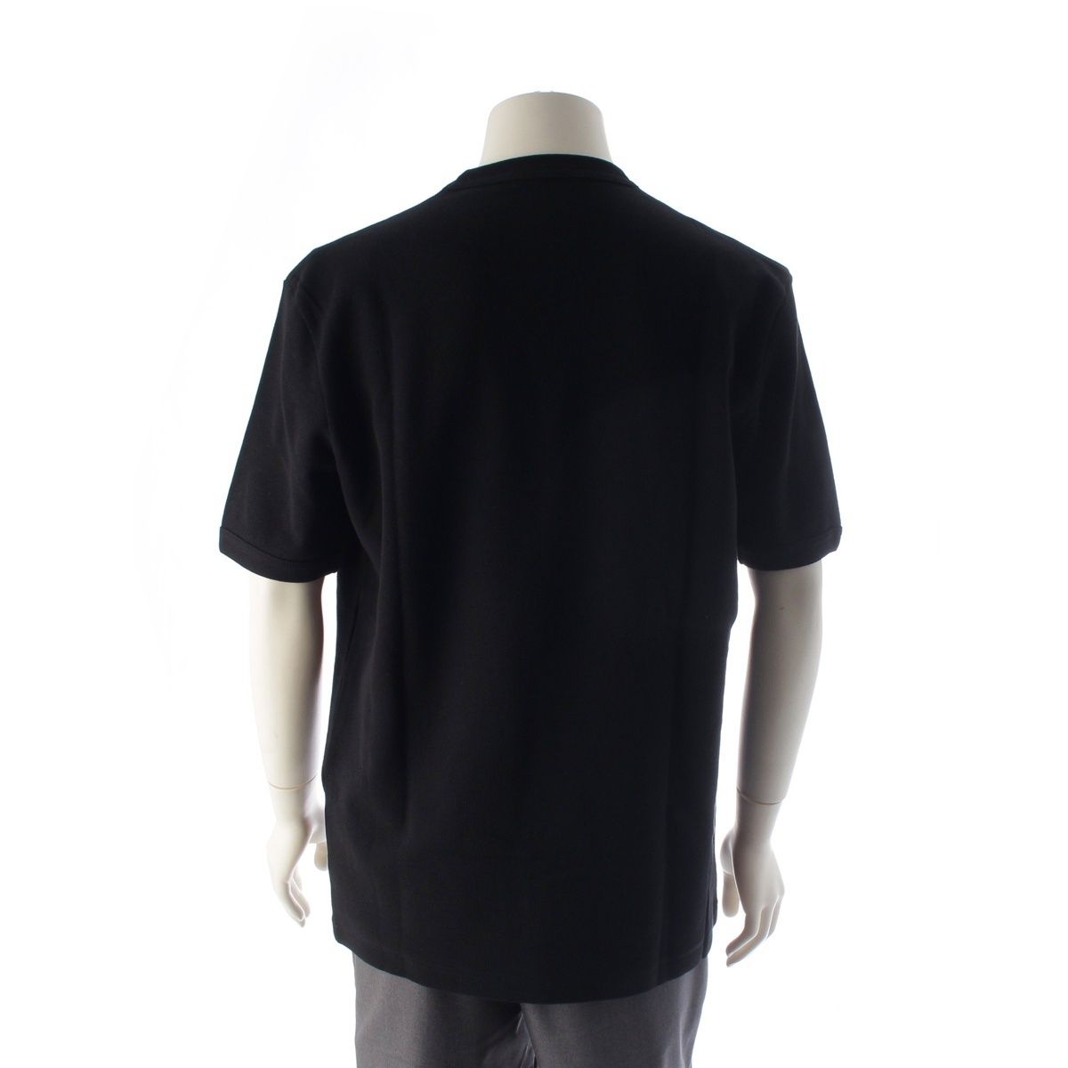Prada Triangle Plate Logo Waffle Top Black XL — view 4