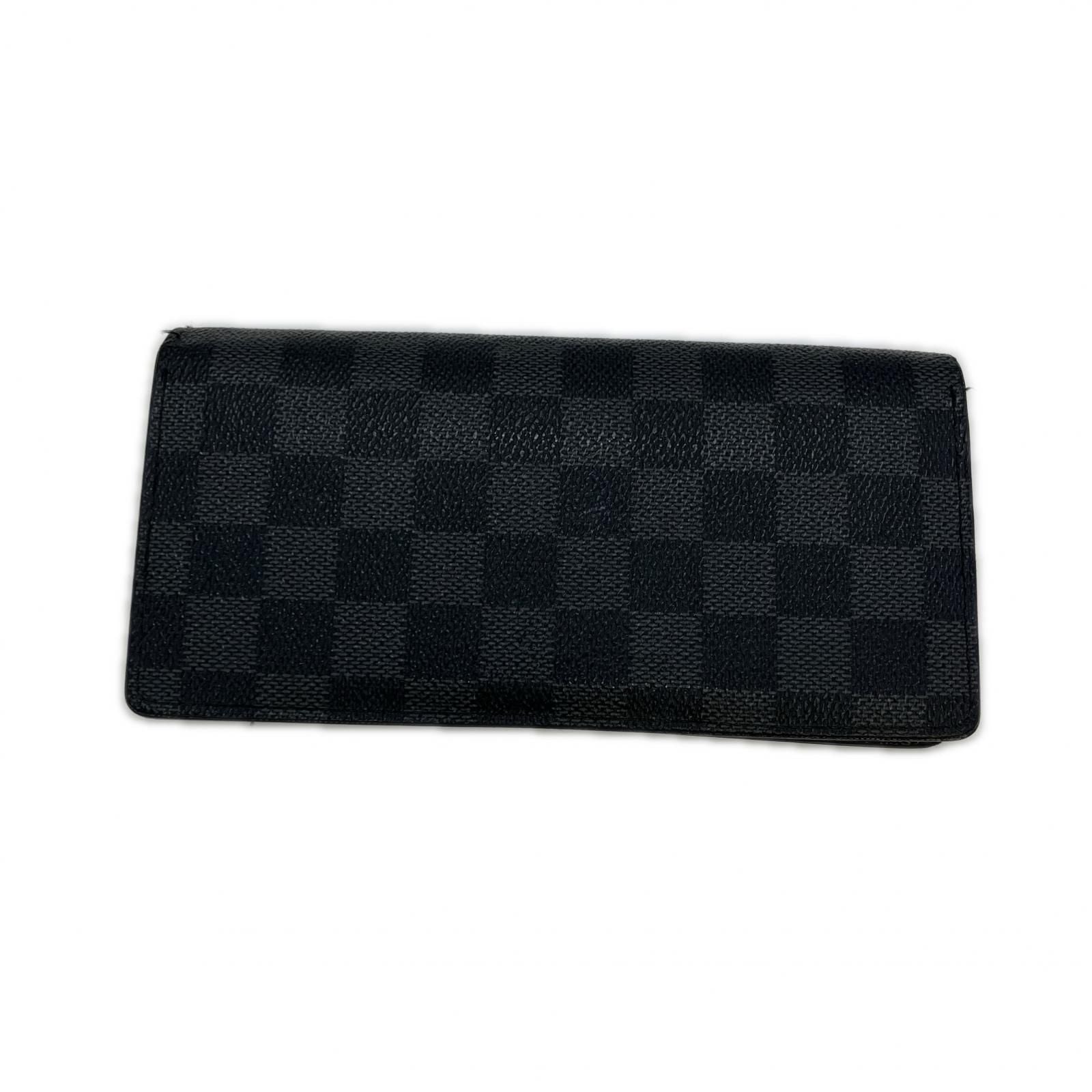 Louis Vuitton Damier Graphite Bifold Wallet Black