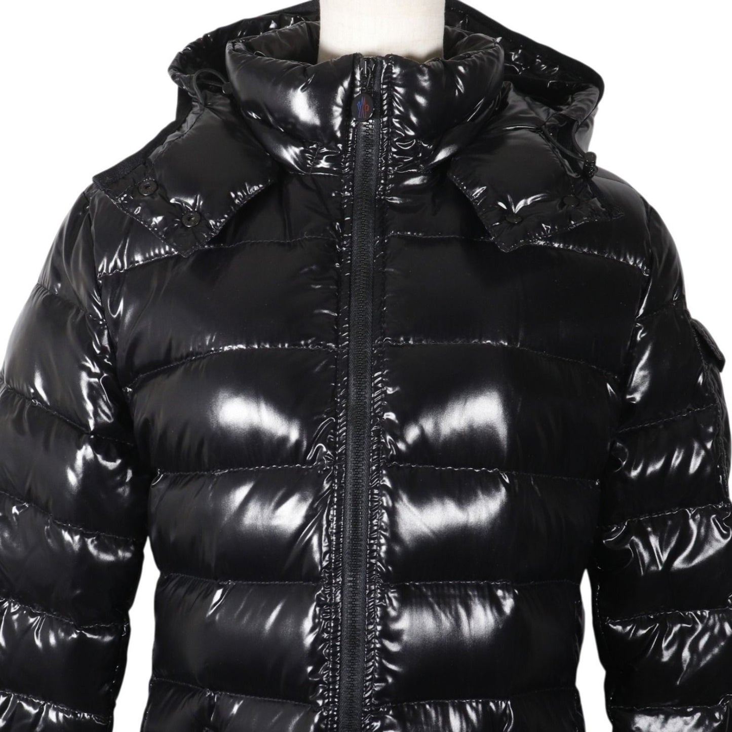 Moncler Moka Giubbotto Nylon Black Down Jacket — view 2