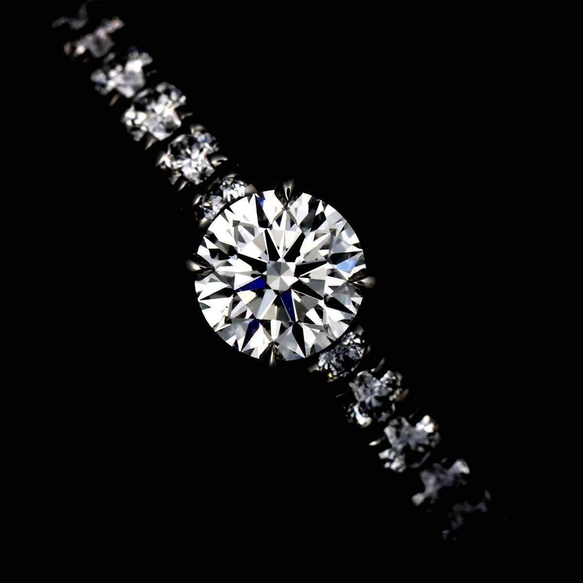 Cartier Etain Cell Half 47 Ring Diamond Pt Platinum Certificate — view 6