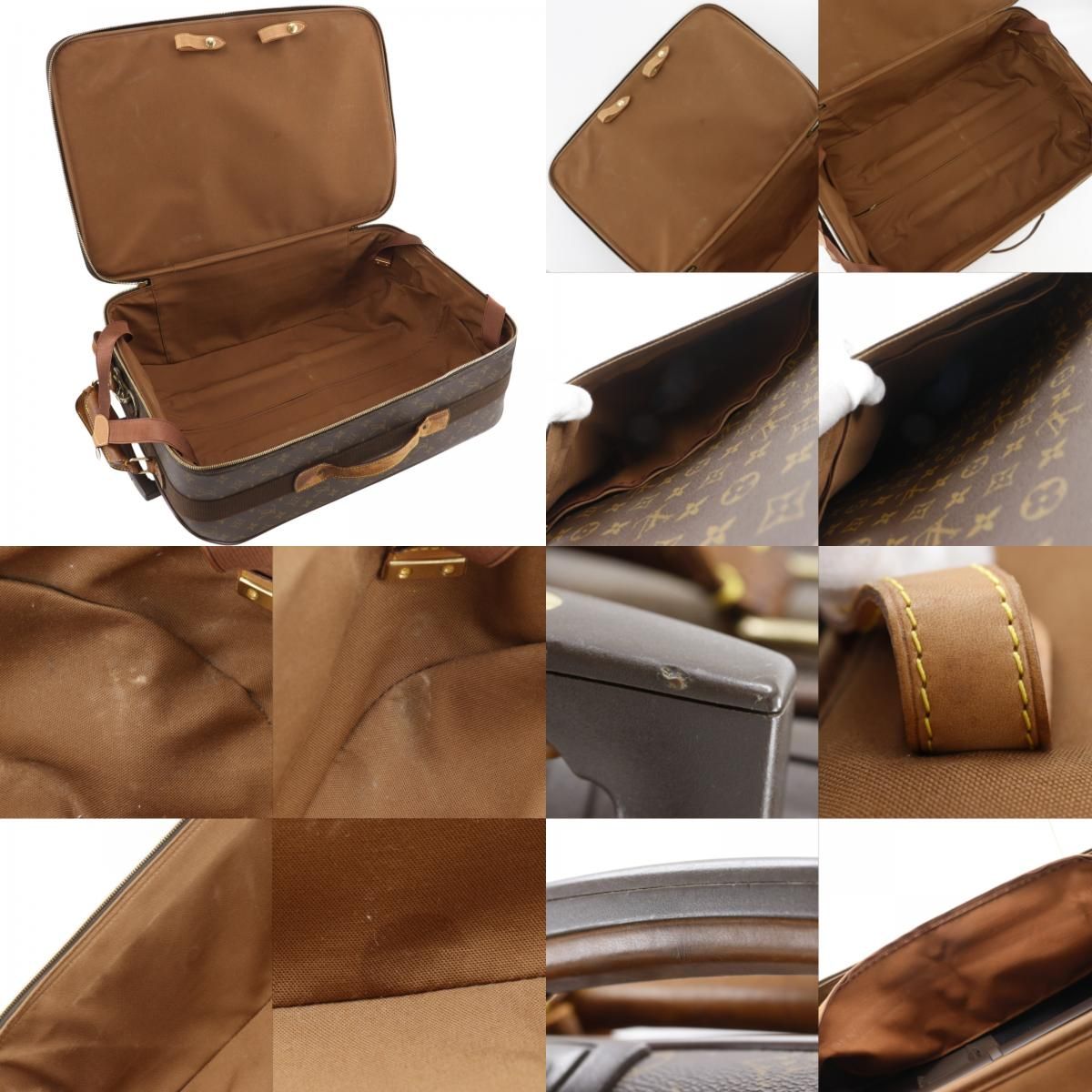 Louis Vuitton Pegase 55 Monogram Canvas Brown Travel — view 8