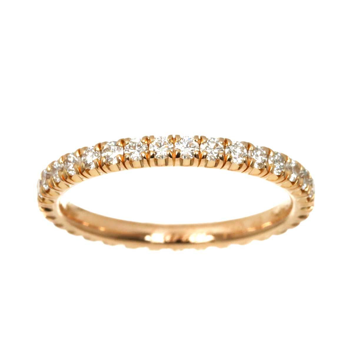 Cartier Etain Cell 46 Ring Full Diamond 18k PG Pink Gold 750 Etincelle Certifica — view 2