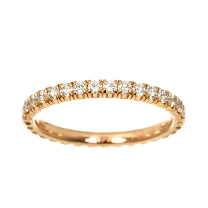 Cartier Etain Cell 46 Ring Full Diamond 18k PG Pink Gold 750 Etincelle Certifica — view 2