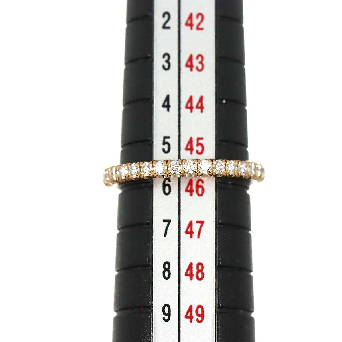 Cartier Etain Cell 46 Ring Full Diamond 18k PG Pink Gold 750 Etincelle Certifica — view 6