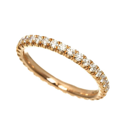 Cartier Etain Cell 46 Ring Full Diamond 18k PG Pink Gold 750 Etincelle Certifica — view 4