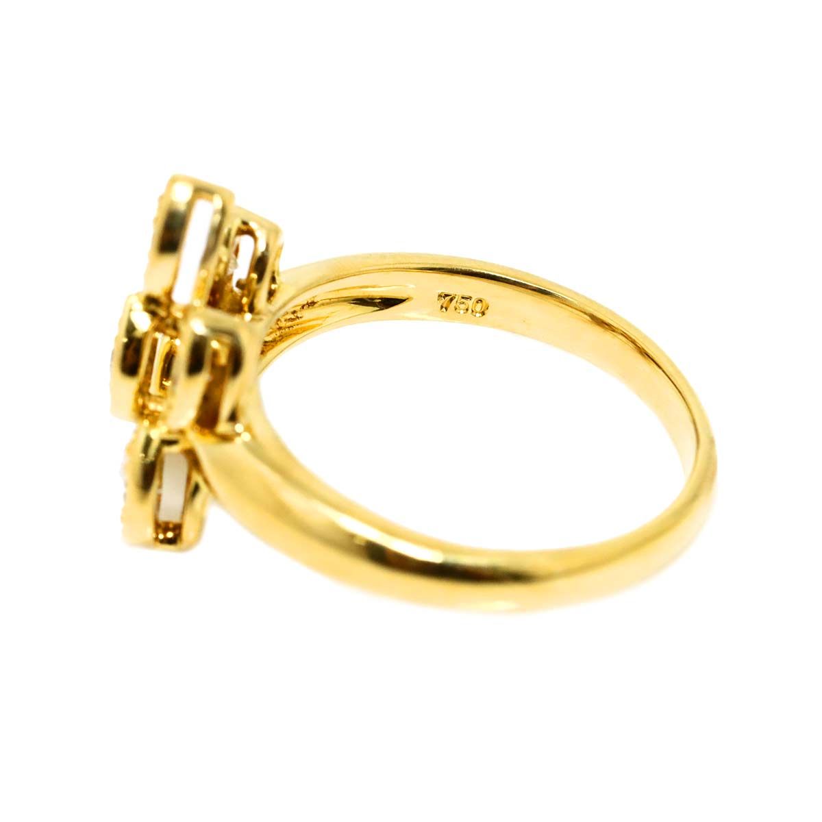 Dior Ring Diamond 18k YG Yellow Gold — view 4
