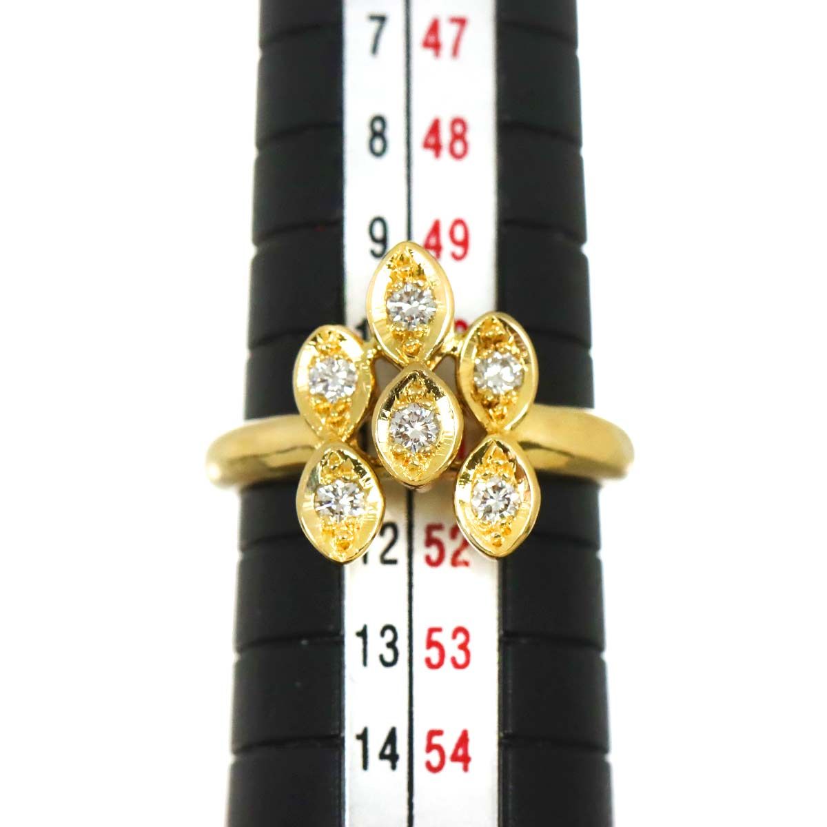 Dior Ring Diamond 18k YG Yellow Gold — view 7