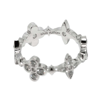 Louis Vuitton Fine Dantel 50 Ring Diamond 18k WG White Gold — view 3