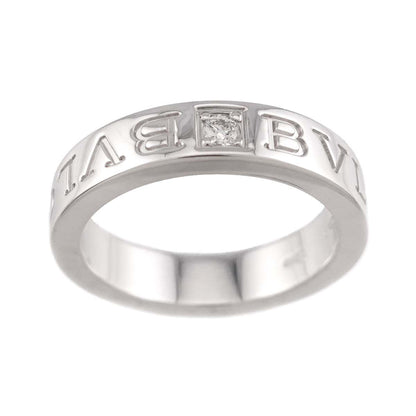 Bvlgari Essential Ring Diamond 18k WG White Gold 750 Element — view 2