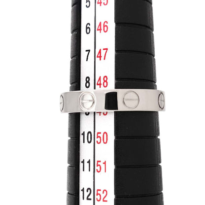 Cartier Mini Love 49 Ring 18k WG White Gold 750 Certificate — view 5