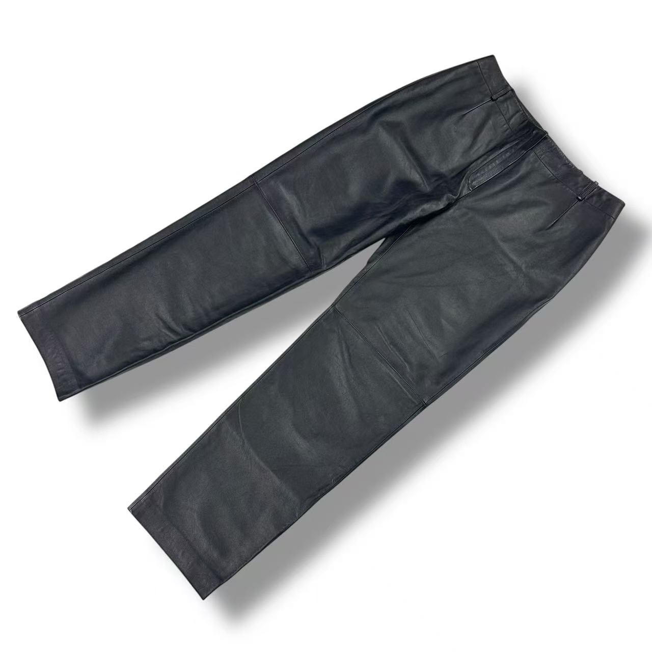 Loewe Leather Pants Black 46 — view 3