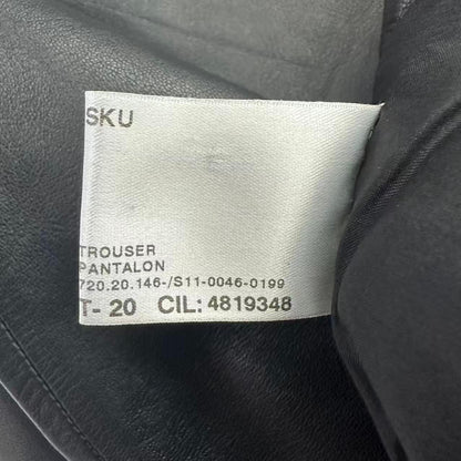 Loewe Leather Pants Black 46 — view 6