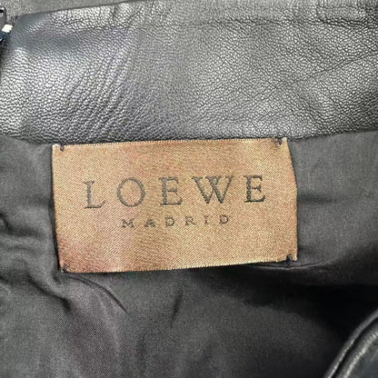 Loewe Leather Pants Black 46 — view 4