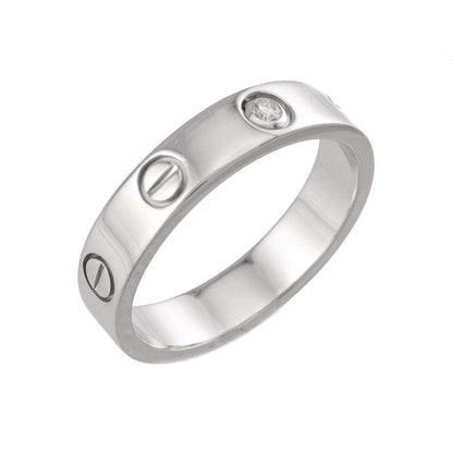 Cartier Mini Love 51 Ring Diamond 18k WG White Gold 750 — view 4