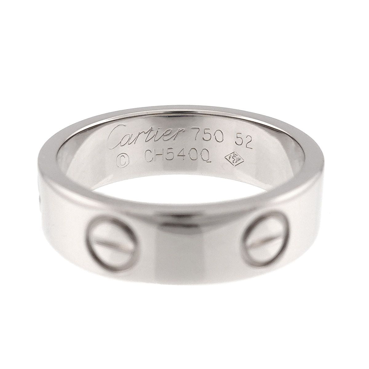 Cartier Love 52 Ring 18k WG White Gold 750 — view 3