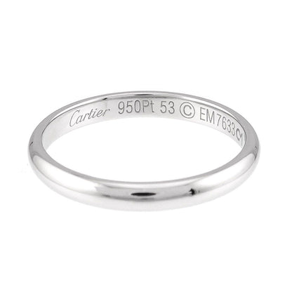 Cartier Classic 53 Ring Pt Platinum — view 3