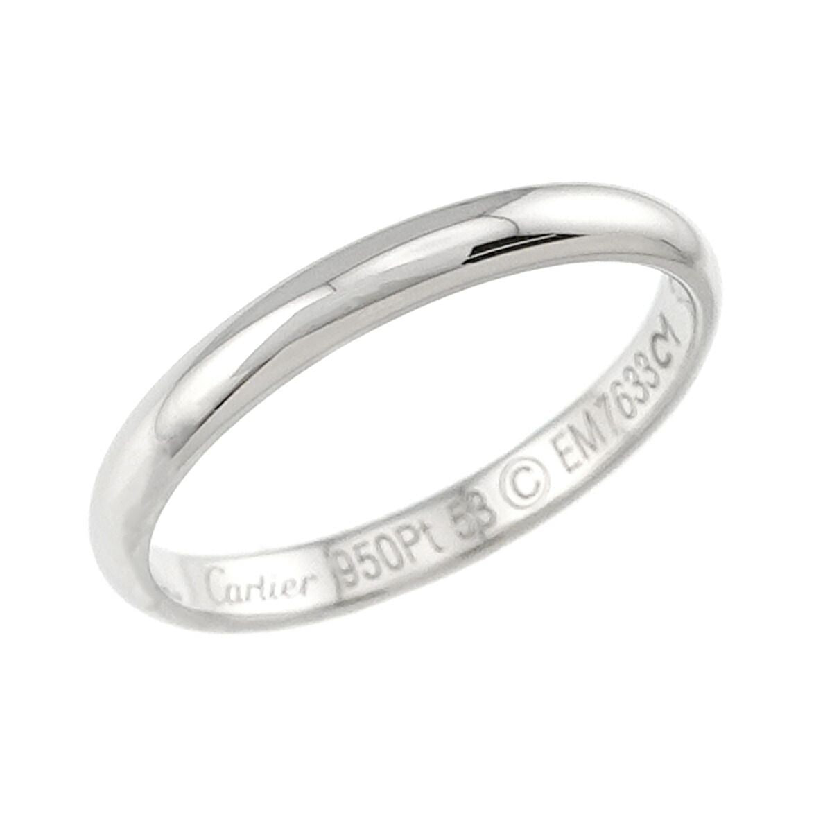 Cartier Classic 53 Ring Pt Platinum — view 5