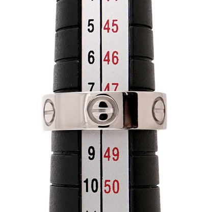 Cartier Love Classic 48 Ring 18k WG White Gold 750 — view 6