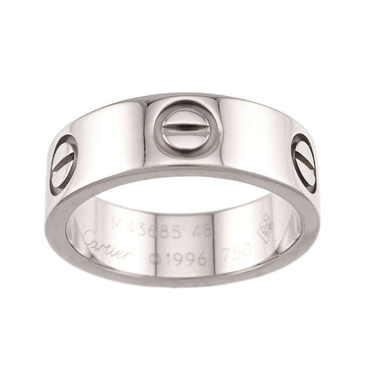 Cartier Love Classic 48 Ring 18k WG White Gold 750 — view 2