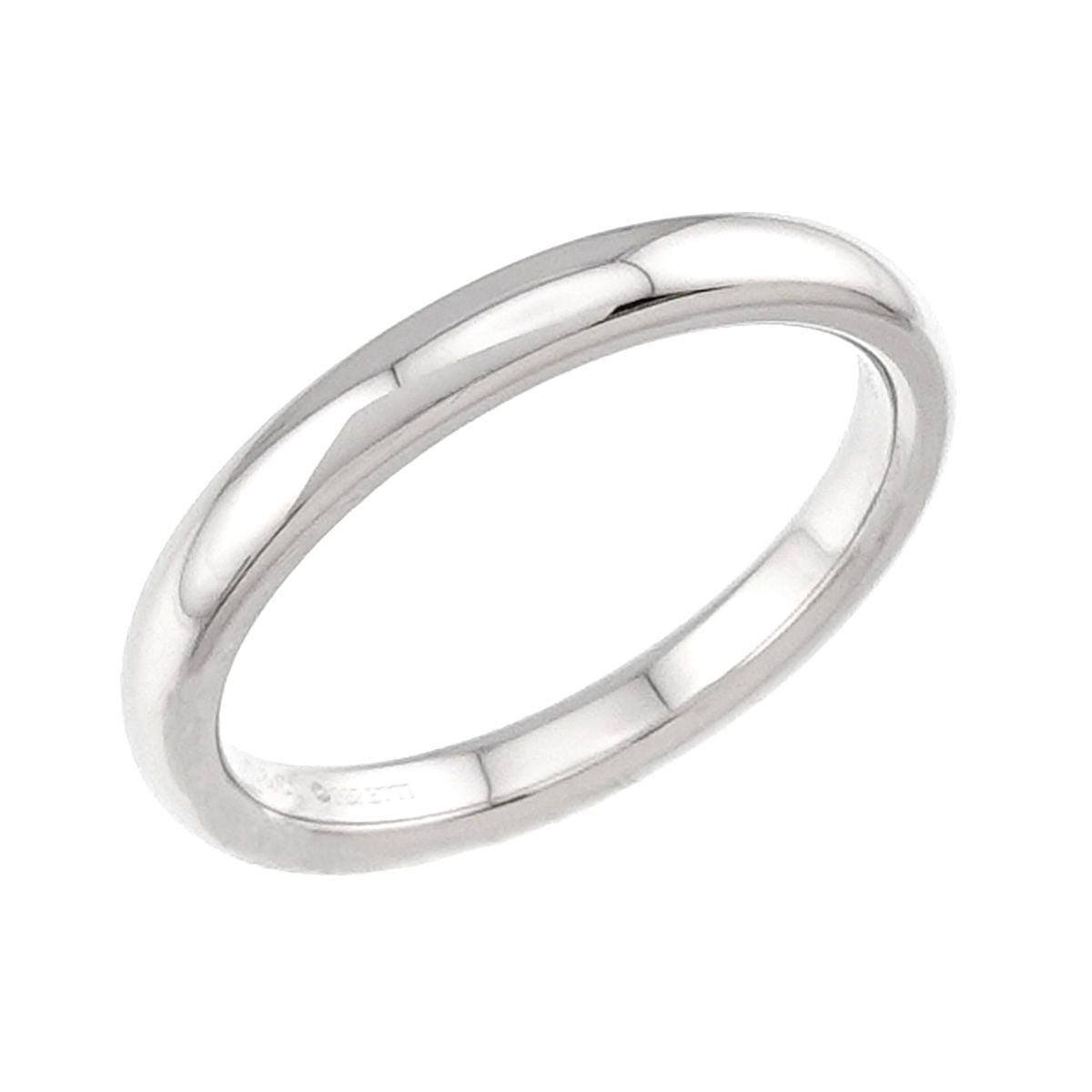 Tiffany & Co Stacking Band Ring Pt Platinum — view 4