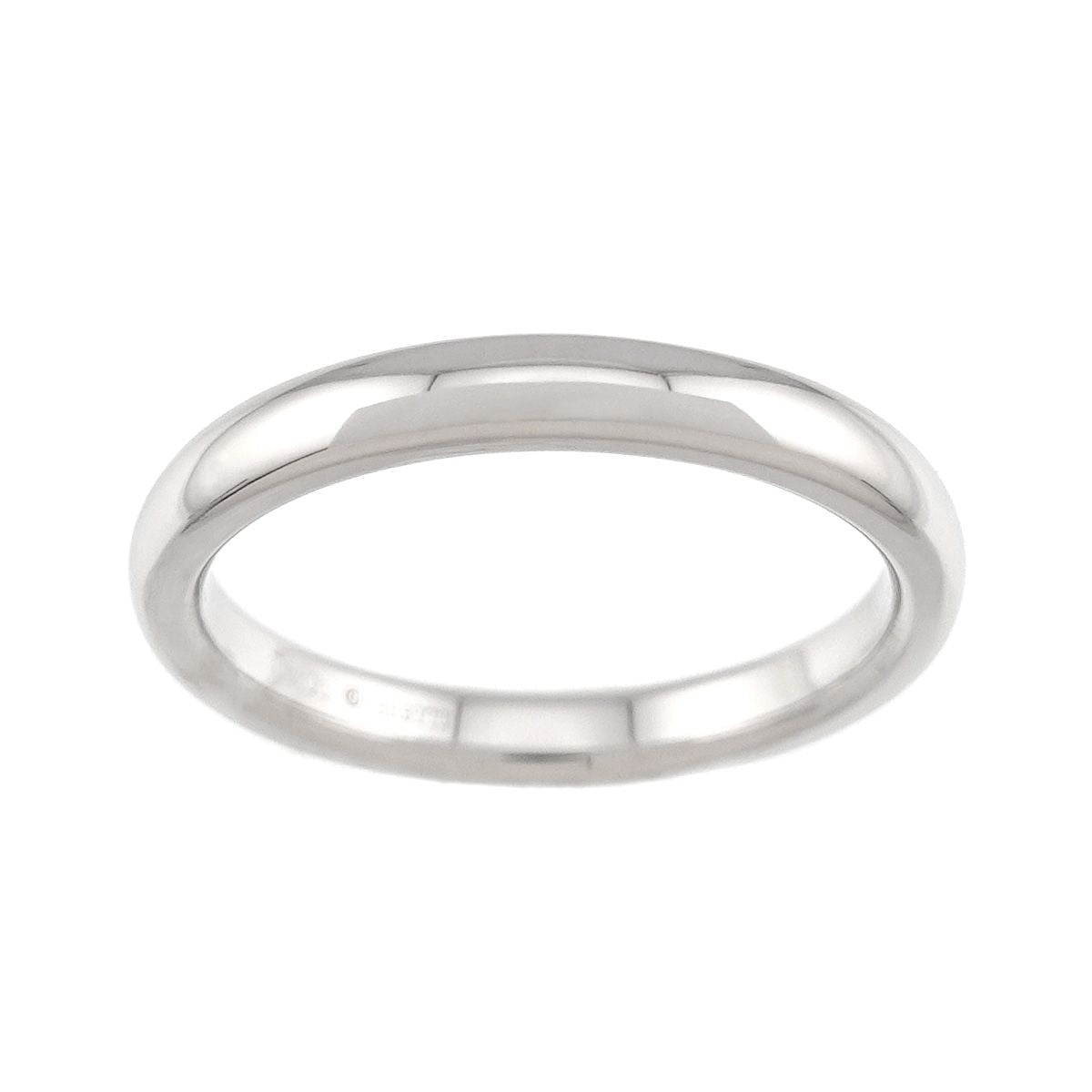Tiffany & Co Stacking Band Ring Pt Platinum — view 2