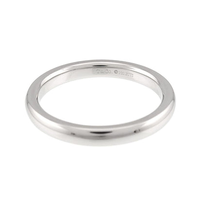 Tiffany & Co Stacking Band Ring Pt Platinum — view 3