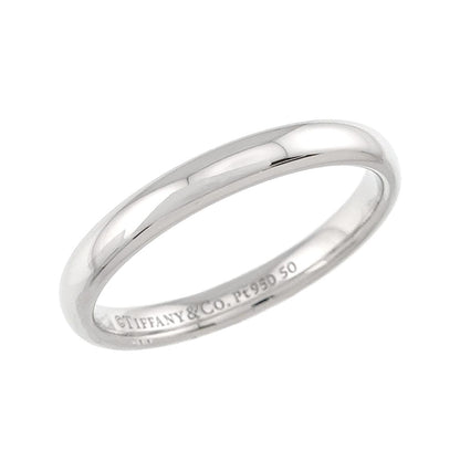Tiffany & Co Forever Band Ring Pt Platinum Stacking — view 4