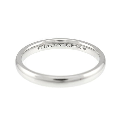 Tiffany & Co Forever Band Ring Pt Platinum Stacking — view 3