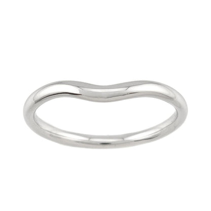 Tiffany & Co Curved Band Ring Pt Platinum — view 2