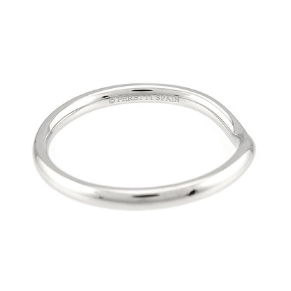 Tiffany & Co Curved Band Ring Pt Platinum — view 4