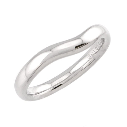 Tiffany & Co Wide Curved Band Ring Pt Platinum — view 5